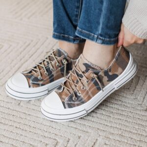 Very G Aman Camo Sneakers- Sand