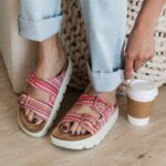 Corky's Rumor Has It Sandals- Pink Multi 2