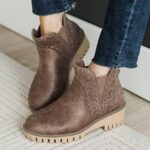 Very G Aryana Boots- Taupe