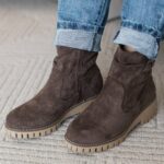 Very G Demi Boots- Taupe