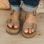 Blowfish Magical Platform Sandals- Natural